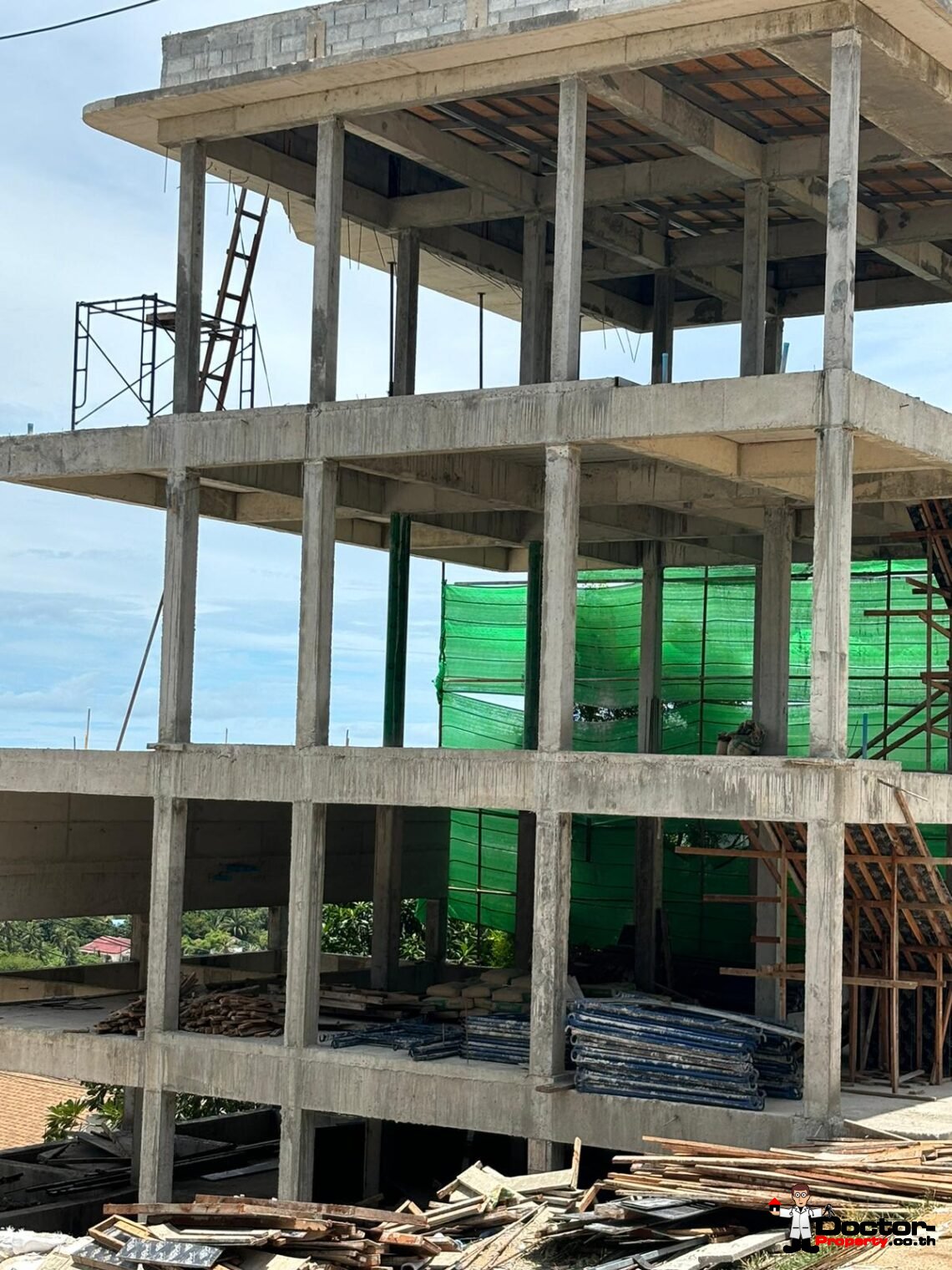 Modern 3 Bedroom Pool Villa with Sea View in Plai Laem, Koh Samui – For Sale